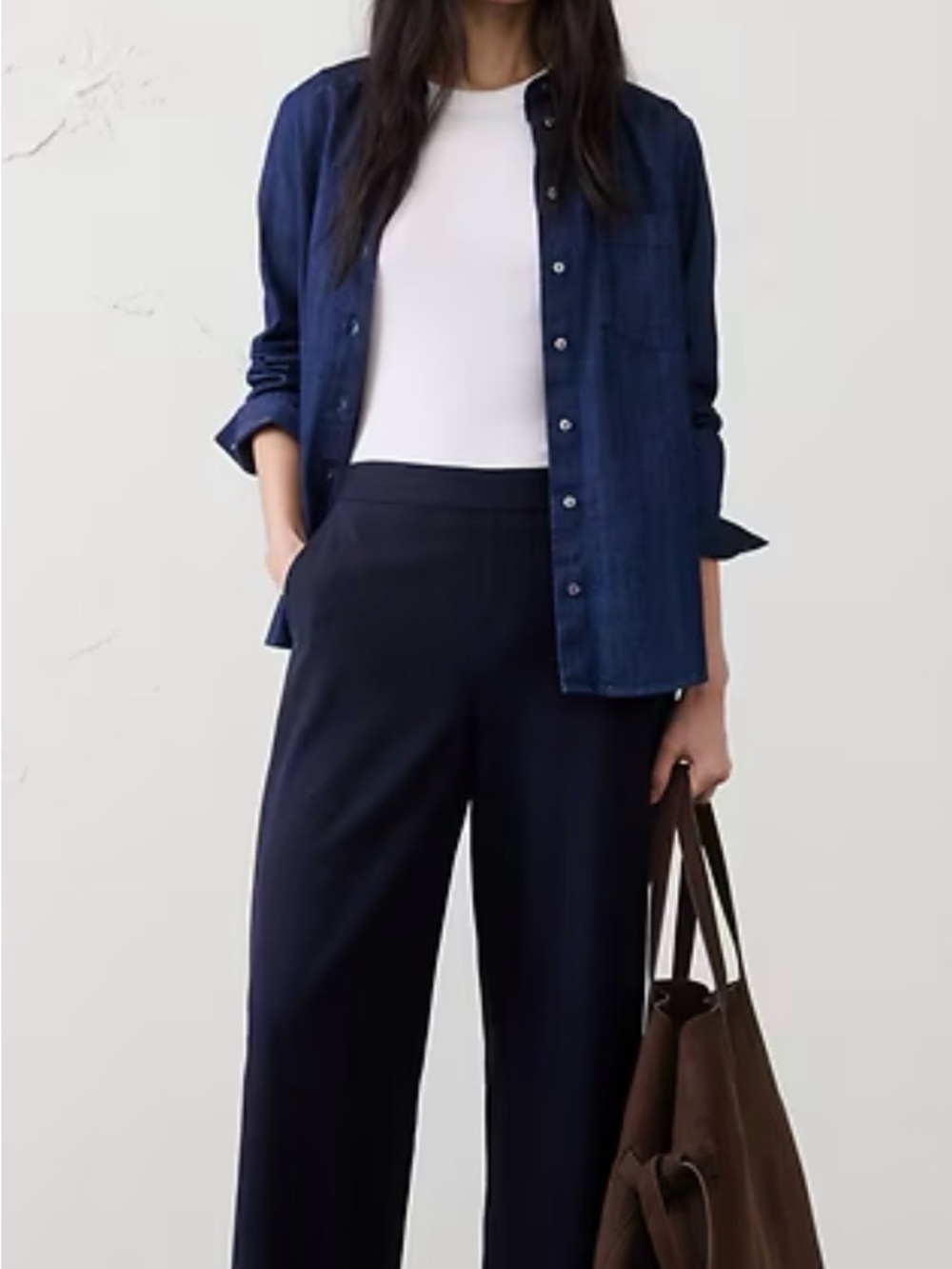Banana Republic Navy Hayden Pant